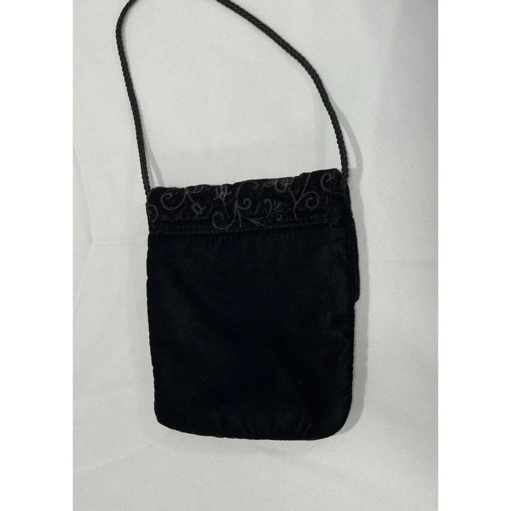 Black Disney Store Purse‎ With Mickey Mouse Accent EUC